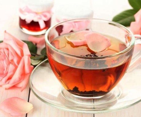 How to dry rose petals for tea?