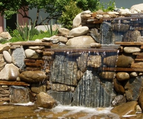 Garden waterfall decoration